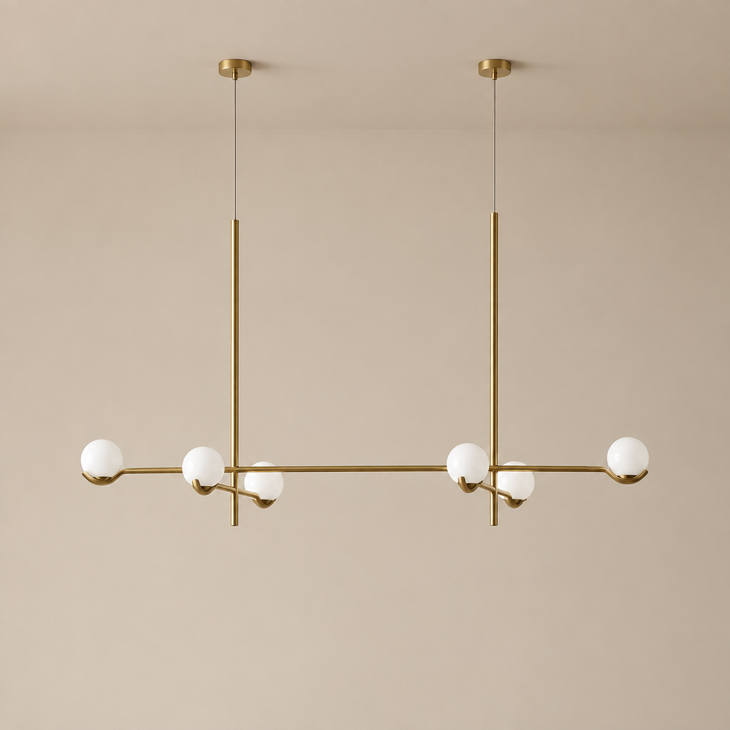 Celora 4 & 6-Globe Glass Pendant Light