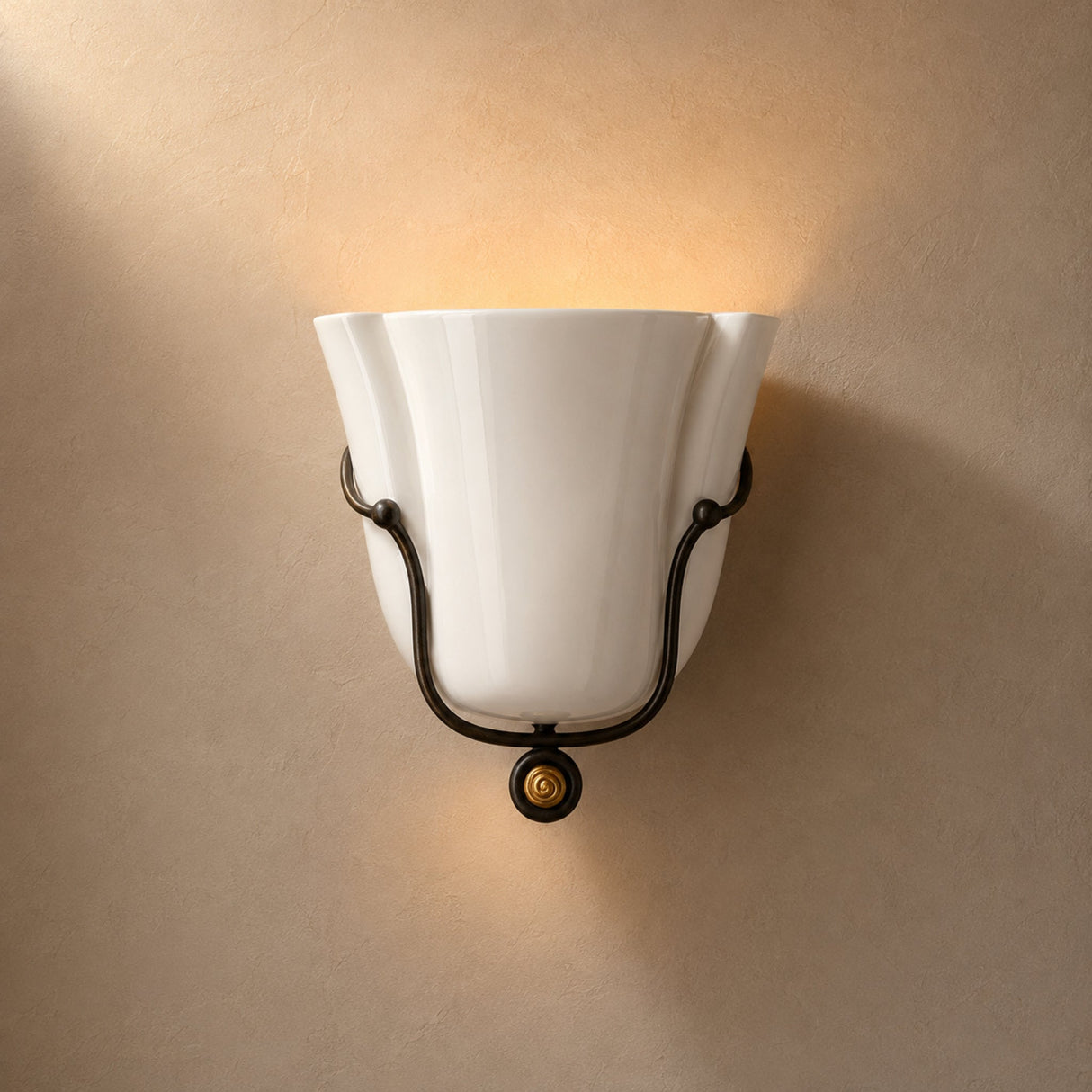 Retro ceramic wall lamp generated product photo 7