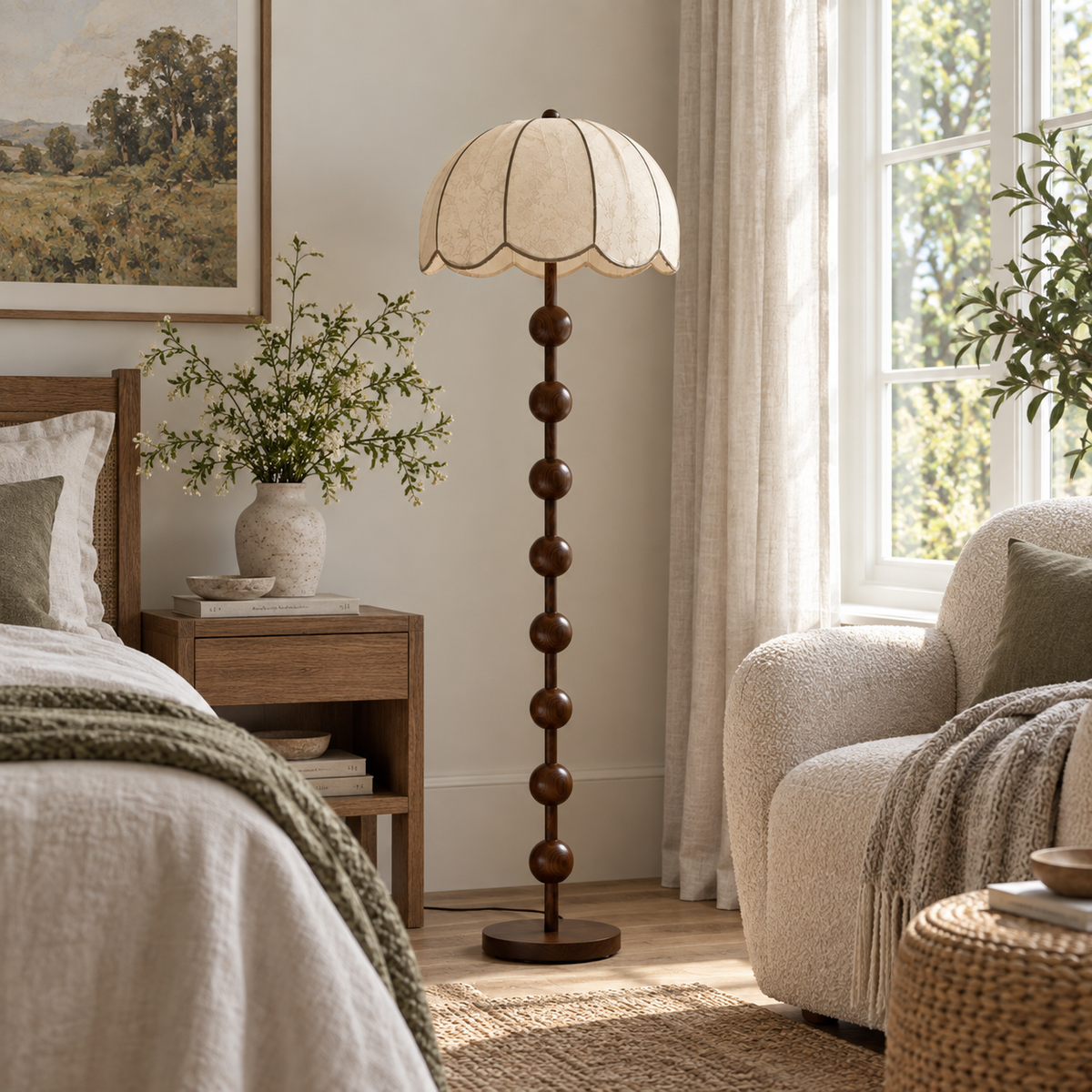 Halo Rise Mushroom Floor Lamp