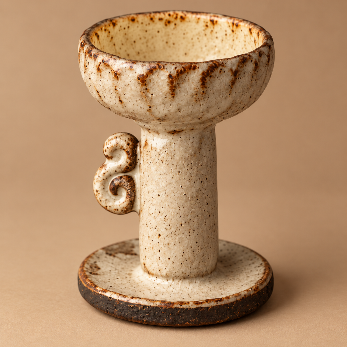 Kado Handmade Ceramic Incense & Candle Holder