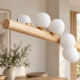 Walden Wood Globe Linear Pendant