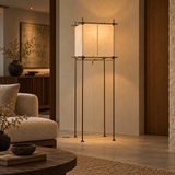 Avela Parchment Cube Floor Lamp