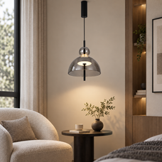 Velune Sculptural Glass Pendant Light