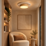 Nivora Travertine Ceiling Light
