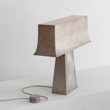 Aurélo Dome Silver Metal Table Lamp