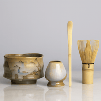 Aoki Matcha Set – Traditional 4pcs Ceramic Tea Set