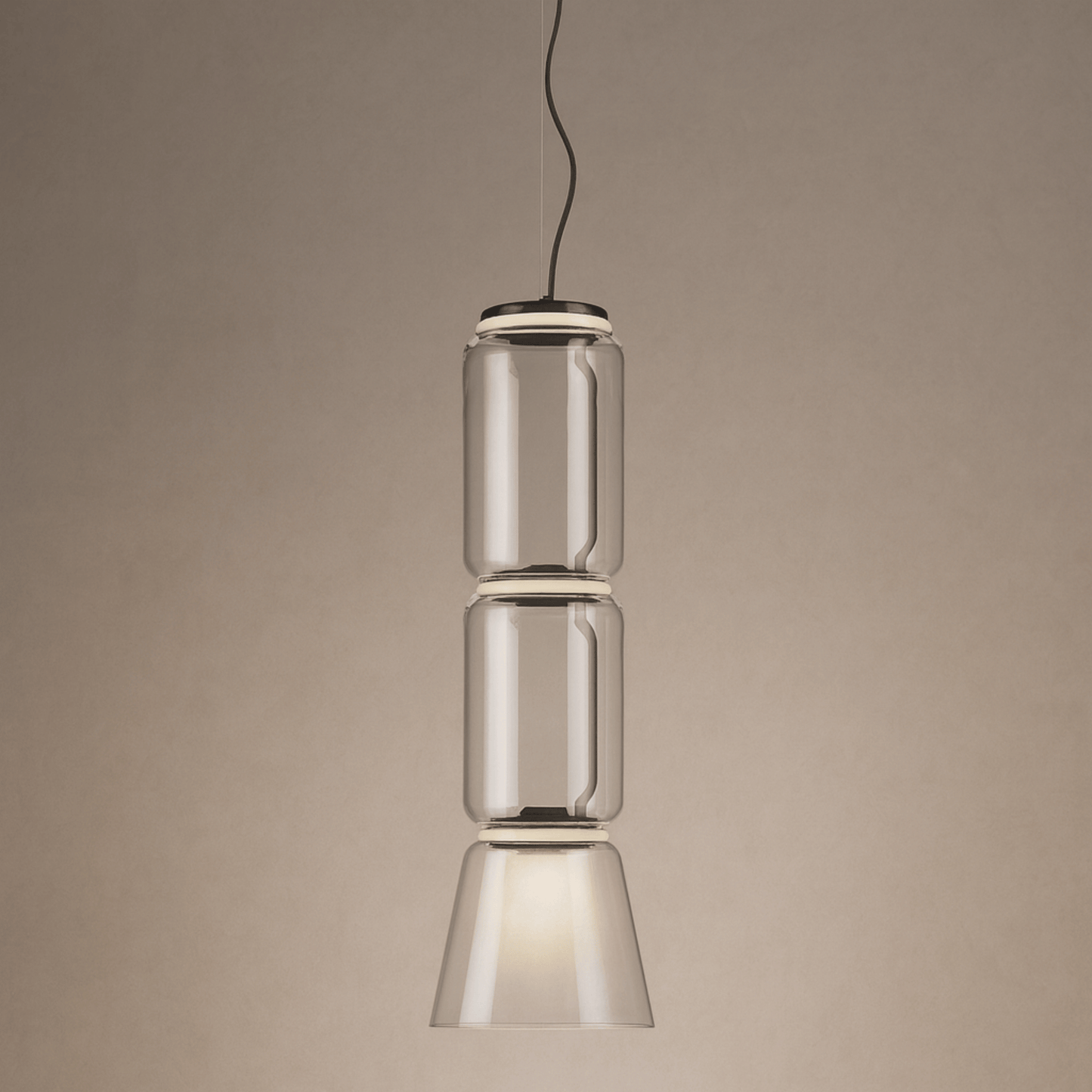 LumaCone Glass Pendant Light