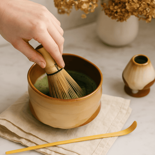 Kaze Matcha Set – 4-Piece Ceramic Tea Ritual Kit