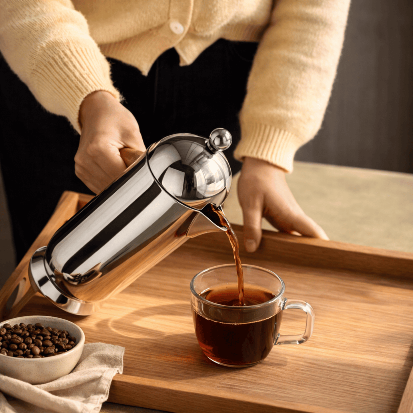 Nordvik Stainless Steel French Press