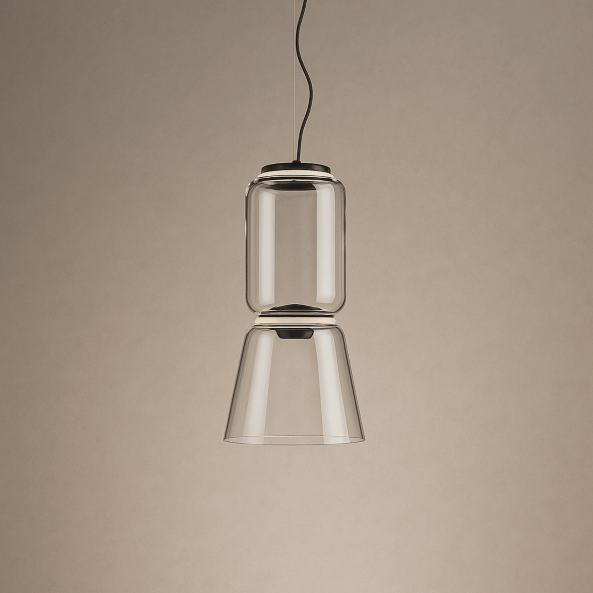 LumaCone Glass Pendant Light