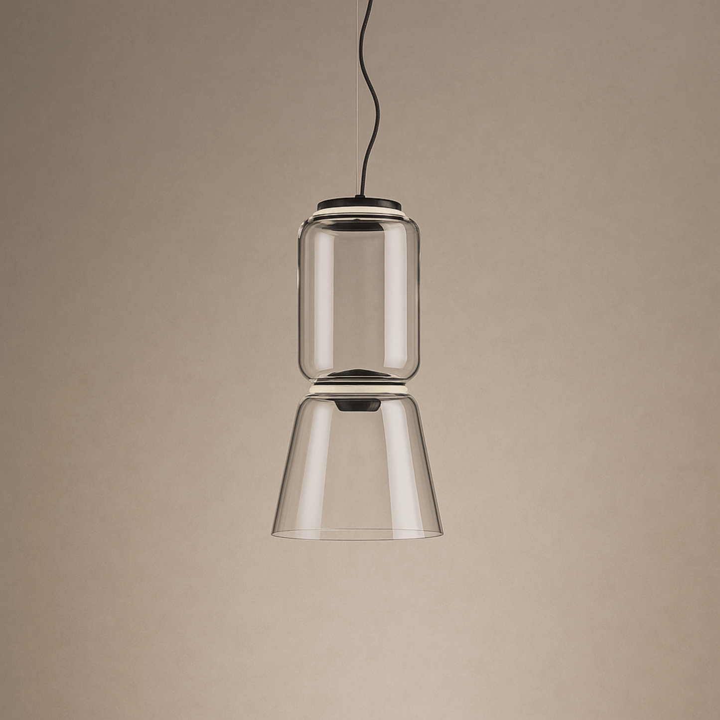 LumaCone Glass Pendant Light