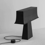 Aurélo Dome Black Metal Table Lamp