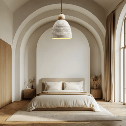 Industrial Concrete Pendant Light – VintageVivid_Aura Kitchen Pendant Lighting for Living or Dining Spaces by Tafuseen