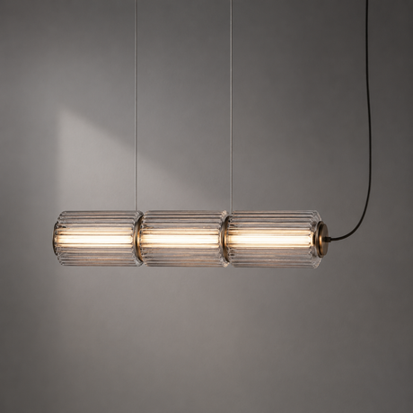 Astra Linear Glass Pendant Light, alternate view 2