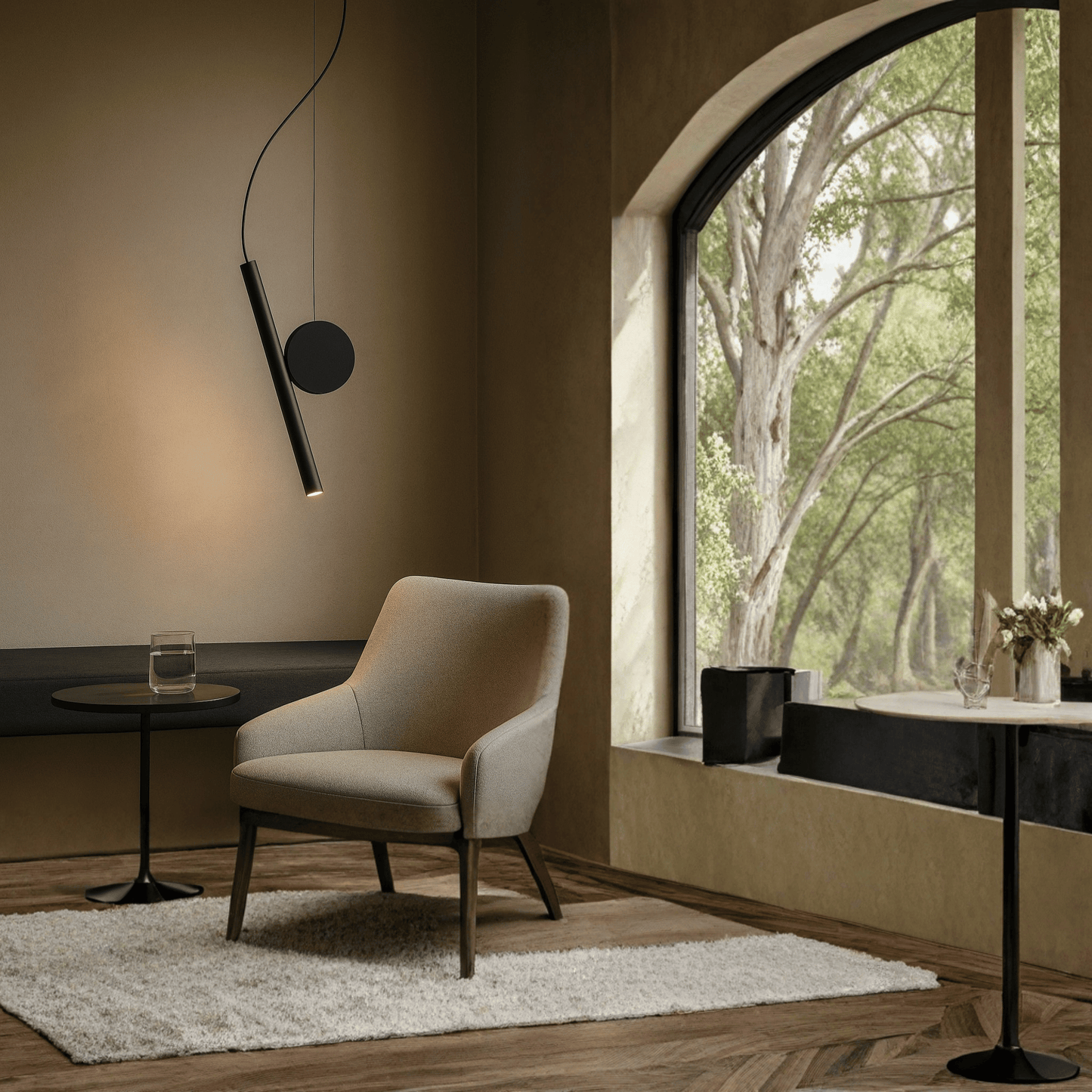 AeroBeam Adjustable Pendant Light