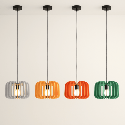 Echo Felt Pendant Light – Modern Acoustic Noise-Reducing LED Chandelier
