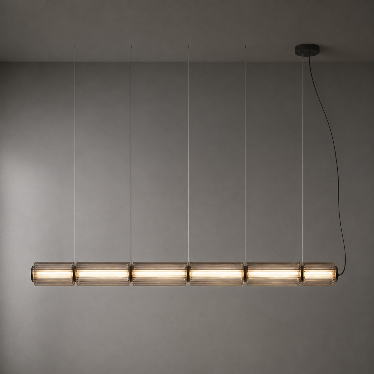 Astra Linear Glass Pendant Light
