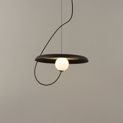 Black MagnoGlow Magnetic Pendant Light
