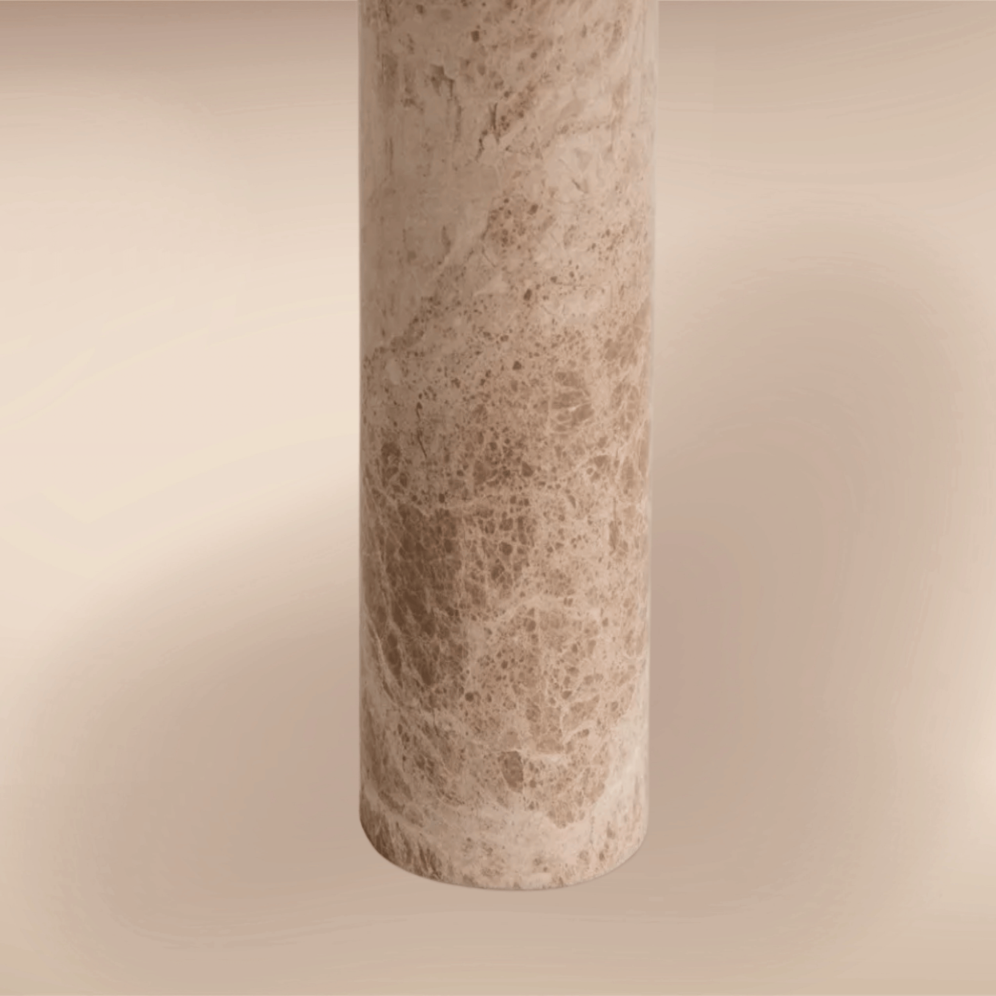 Close Look at Marble Table Lamp base.