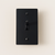 NoirSwitch Black Brass Toggle Panel Series