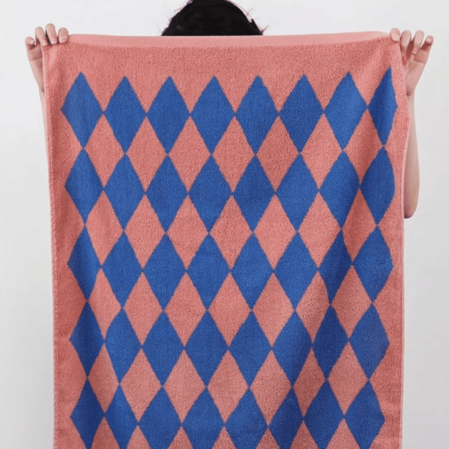 Blue Diamond Cotton  bath Towels 