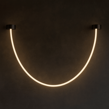 LinéaFlex LED Pendant Light – Nordic Flexible Tube Chandelier