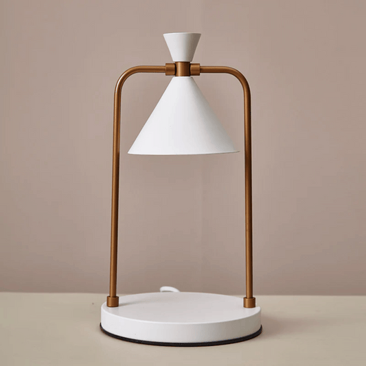 LumoGlow Retro Candle Warmer Lamp – Dimmable Wax Melt Electric Lamp for Home & Bedroom Decor