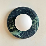Dark Green Marbella Wall Sconce - modern wall sconce by Baskoraa