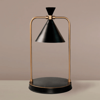 LumoGlow Retro Candle Warmer Lamp – Dimmable Wax Melt Electric Lamp for Home & Bedroom Decor