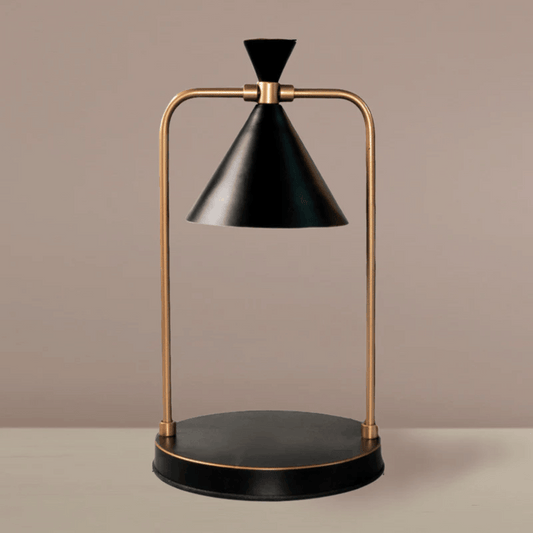 LumoGlow Retro Candle Warmer Lamp – Dimmable Wax Melt Electric Lamp for Home & Bedroom Decor