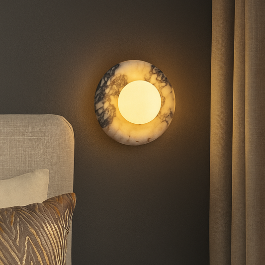 Bulgari Marbella Wall Sconce – Natural Marble Luxury Wall Light