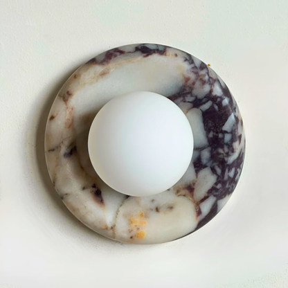 Bulgari Marbella Wall Sconce – Natural Marble Luxury Wall Light