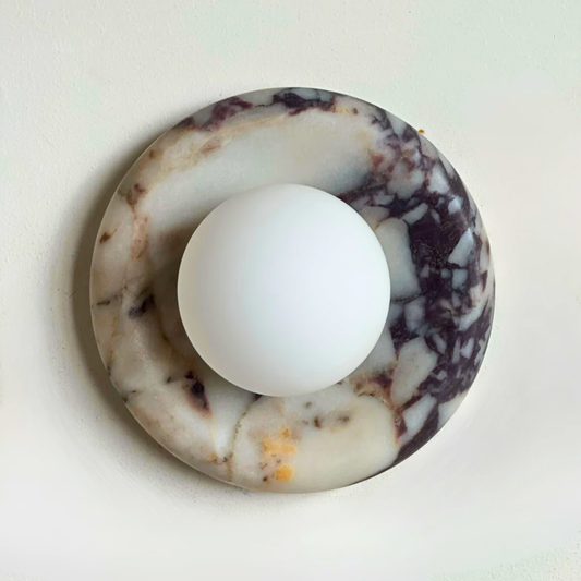 Bulgari Marbella Wall Sconce – Natural Marble Luxury Wall Light