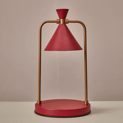 LumoGlow Retro Candle Warmer Lamp – Dimmable Wax Melt Electric Lamp for Home & Bedroom Decor