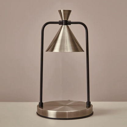 LumoGlow Retro Candle Warmer Lamp – Dimmable Wax Melt Electric Lamp for Home & Bedroom Decor