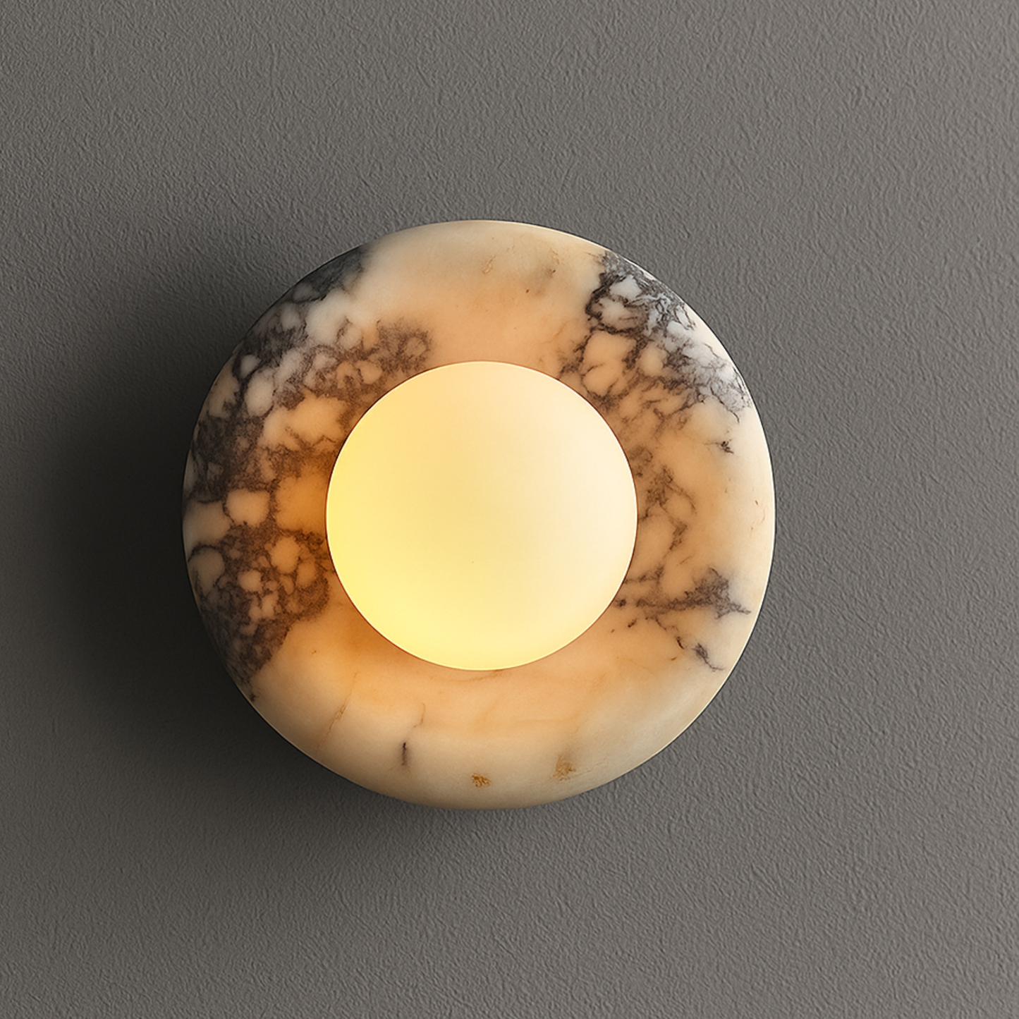 Bulgari Marbella Wall Sconce – Natural Marble Luxury Wall Light