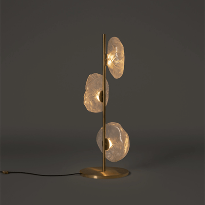 Auralis Glass Table Lamp – Modern Artistic LED