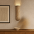 Lunara Natural Travertine LED Wall Lamp