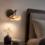 Nero Marble Orbit Wall Sconce