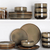 Coca Mocha 24-Piece Ceramic Dinnerware Set