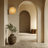 Italian Design Minimalist Atmosphere Silk Wall Lamp LED E27 in corridor
