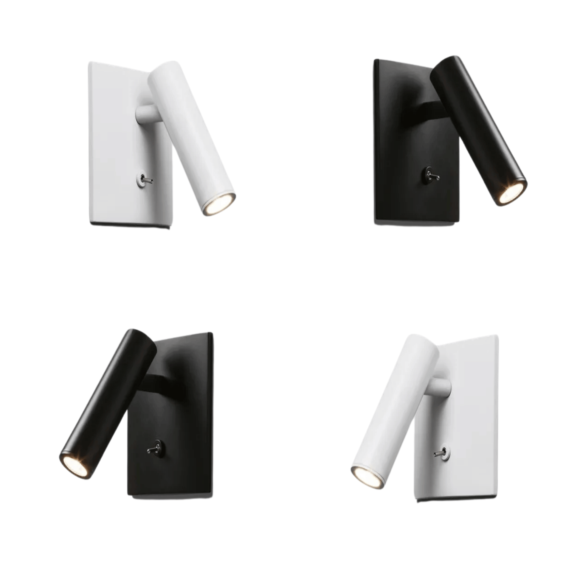Embedded LED Reading Wall Lamp With Switch Adjustable Hotel Bedroom Bedside Headboard Sconce Spot Led Light Fixture AC110-220V