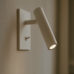 Close look at Embedded LED Reading Wall Lamp With Switch Adjustable White Color