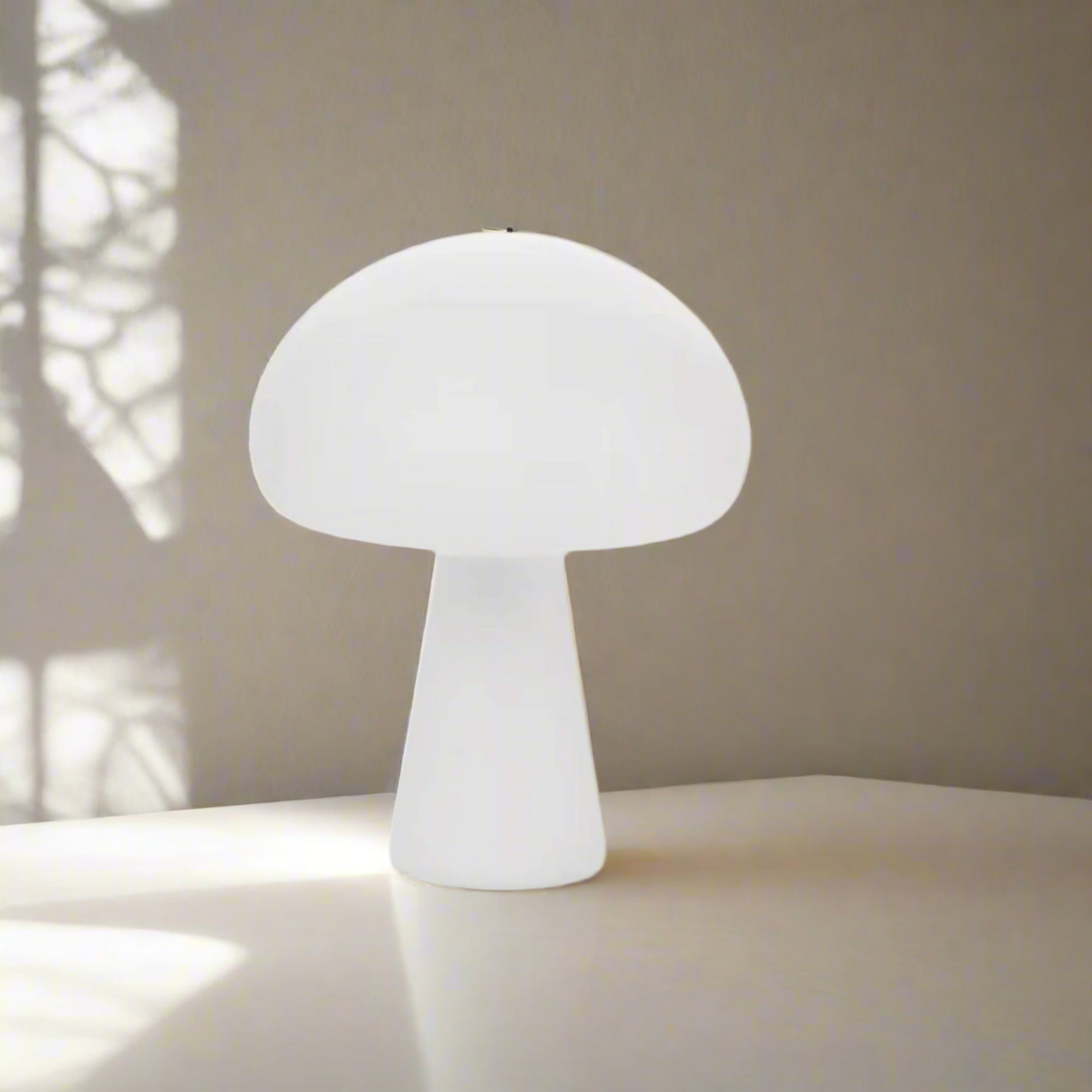 Delightful mushroom shape Portable Lamp dimension 