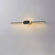 MirrorGlow Black Minimalist Wall Sconce