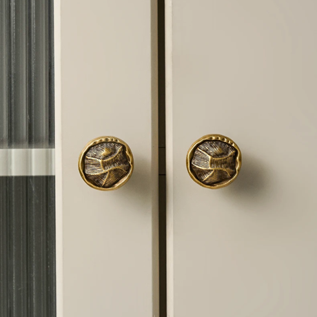 Relievo Solid Brass Cabinet Knobs, alternate view 2