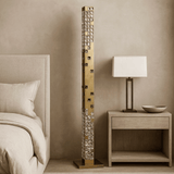 Auralis Crystella Floor Lamp – Modern LED Tower Light