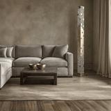 Auralis Crystella Floor Lamp – Modern LED Tower Light