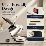 Frosti Pro Commercial Ice Shaver Machine