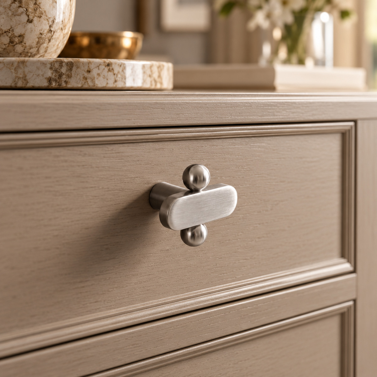 Aurielle Brass Drawer Knob